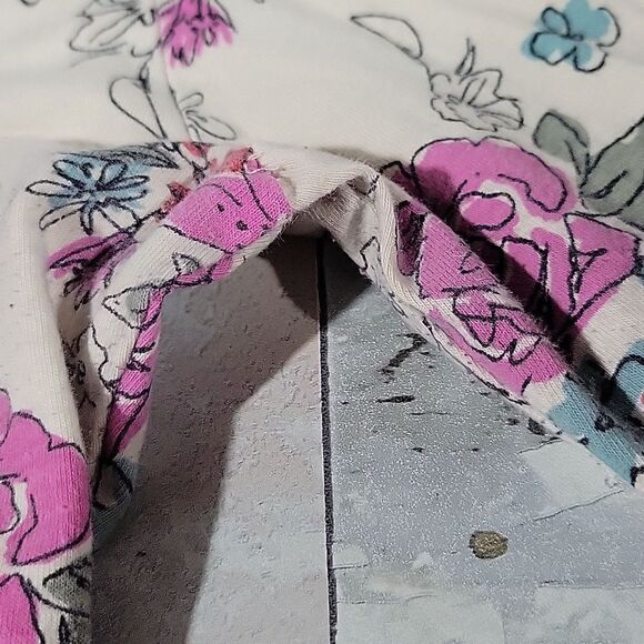 Billabong Y2K Bodycon Floral Long Sleeved Dress sz Medium - Picture 3 of 5